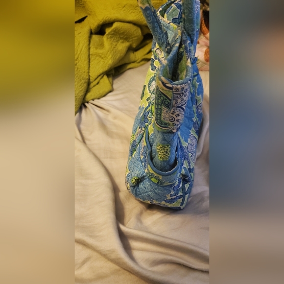 Vera Bradley Doodle Daisy Campus Tote Bag Retired Pattern Pre Owned. - Picture 7 of 12